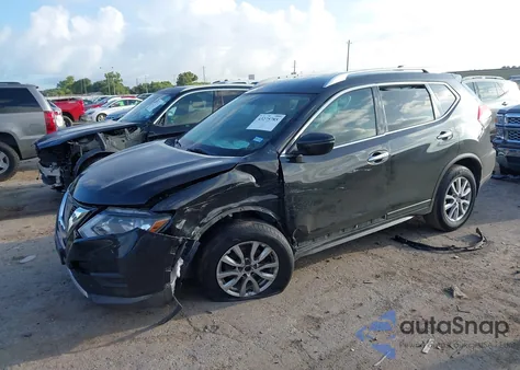 2017 Nissan Rogue Sv из США, поврежденный, VIN KNMAT2MT1HP572077